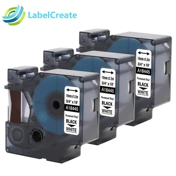 3 Packs Compatible DYMO RhinoPro Industrial 18445 Permanent Vinyl Labels Black on White 19mm for DYMO Rhino Label Printer Ribbon
3 Packs Compatible DYMO RhinoPro Industrial 18445 Permanent Vinyl Labels Black on White 19mm for DYMO Rhino Label Printer Ribbon