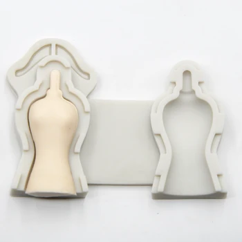 Food Grade Mannequin Shape Fondant Cake Decoration Silicone Molds For Birthday Party Wedding Sugar Crafts Silicone Tools
Food Grade Mannequin Shape Fondant Cake Decoration Silicone Molds For Birthday Party Wedding Sugar Crafts Silicone Tools