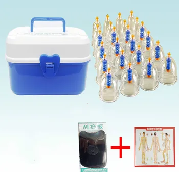 24 cupping cans household vacuum cupping suction magnetic therapy thickening pumping tank pull cups + Scrapping plate+ chart
24 cupping cans household vacuum cupping suction magnetic therapy thickening pumping tank pull cups + Scrapping plate+ chart