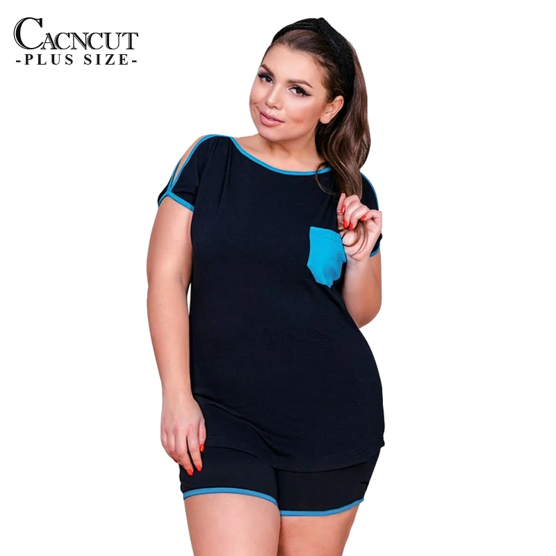 2019 Plus Size Summer Casual 2 Piece Set Women Cotton Tops+Shorts 5XL 6XL Suits Big Size Lady Beach Shorts Sportswear Tracksuits
2019 Plus Size Summer Casual 2 Piece Set Women Cotton Tops+Shorts 5XL 6XL Suits Big Size Lady Beach Shorts Sportswear Tracksuits