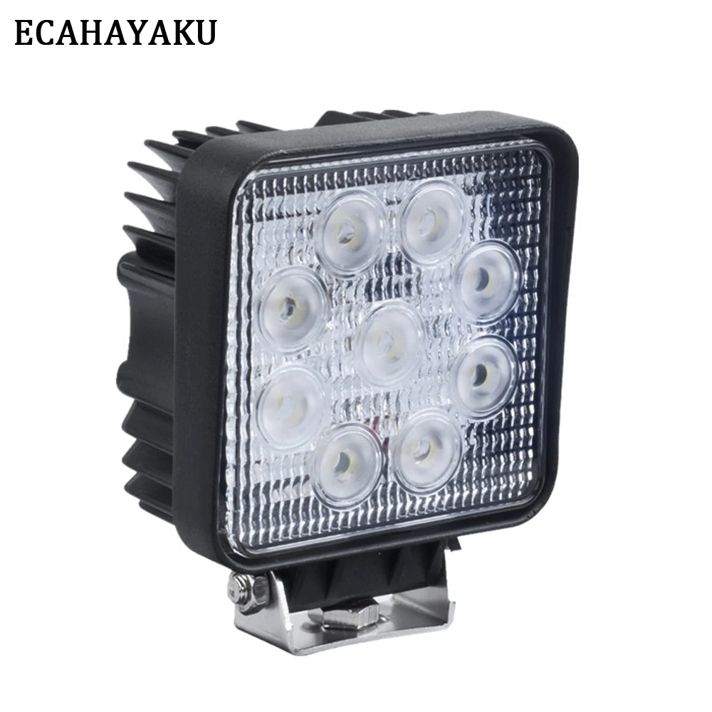 ECAHAYAKU 2x 4 inch 27W LED Work Light spot flood led bar Fog lamp Offroad For tractor jeep car trucks SUV ATV Jeep 4x4 utz 4wd
ECAHAYAKU 2x 4 inch 27W LED Work Light spot flood led bar Fog lamp Offroad For tractor jeep car trucks SUV ATV Jeep 4x4 utz 4wd