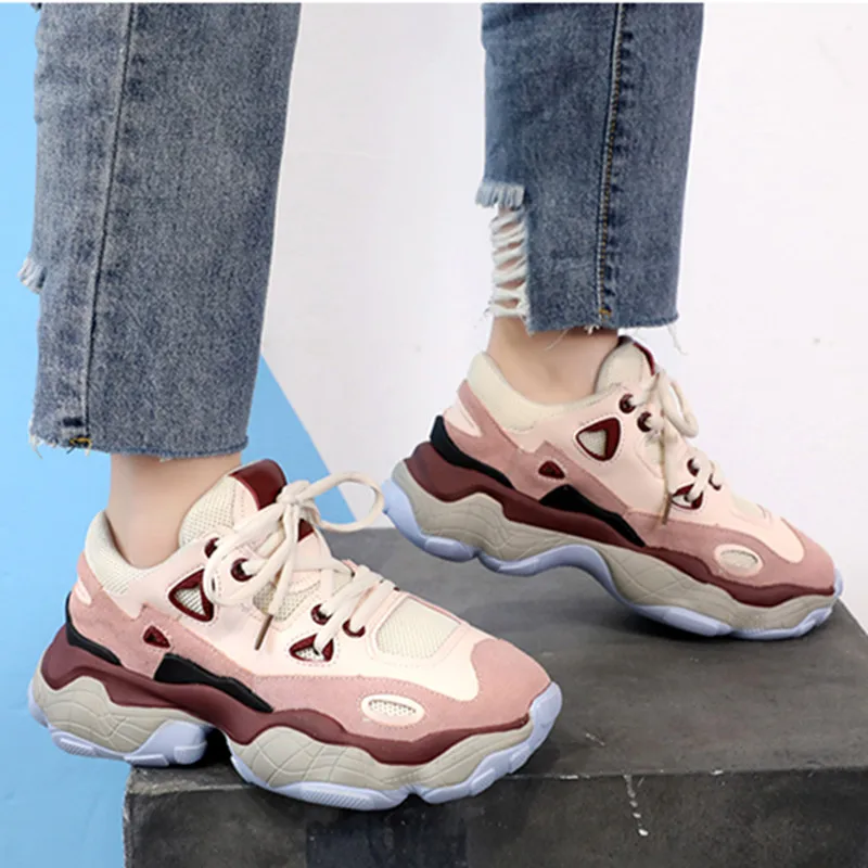 Casual Shoes Women Chunky Sneakers Fashion Dad Shoes For Women Spring Autumn White Black Shoes Chunky Sneaker Vulcanize Shoes
Casual Shoes Women Chunky Sneakers Fashion Dad Shoes For Women Spring Autumn White Black Shoes Chunky Sneaker Vulcanize Shoes