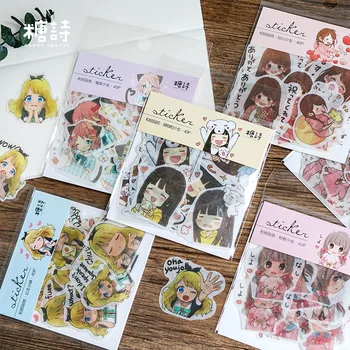 24Pcs/lot Creative lovely girl Decoration Sticker Diy Ablum Diary Scrapbooking Label Sticker Stationery School Supply
24Pcs/lot Creative lovely girl Decoration Sticker Diy Ablum Diary Scrapbooking Label Sticker Stationery School Supply