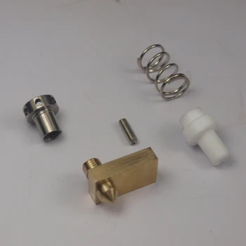 3D printer kit UM2 Ultimaker 2 Hot End Pack contains Nozzle+heater block PTFE coupler Hot end isolator Spring+Set screw1
3D printer kit UM2 Ultimaker 2 Hot End Pack contains Nozzle+heater block PTFE coupler Hot end isolator Spring+Set screw1