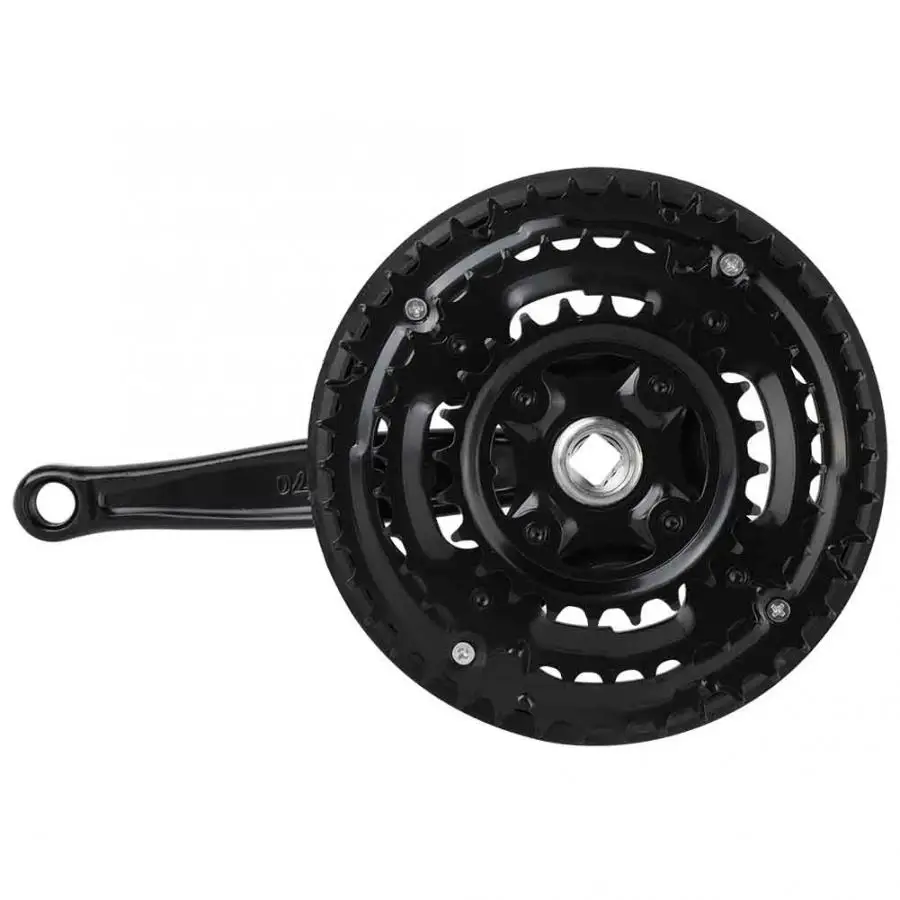 Велосипедная цепь колеса MTB Crankset 24 34 42T черный велосипед crank Набор дорожный горный