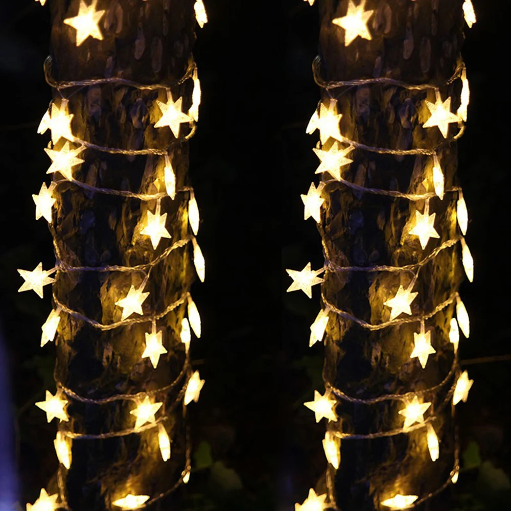 220V/USB/Battery operated Star String Lights LED Fairy Lights Christmas Party Wedding decoration Lights Operate twinkle lights
220V/USB/Battery operated Star String Lights LED Fairy Lights Christmas Party Wedding decoration Lights Operate twinkle lights