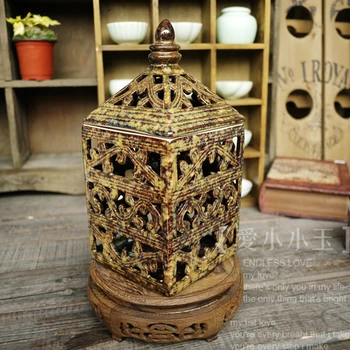 Hight Quality American Style Hollow Square Incense Burner Ceramic Aroma Furnace Burner Home Decoation 
Hight Quality American Style Hollow Square Incense Burner Ceramic Aroma Furnace Burner Home Decoation
