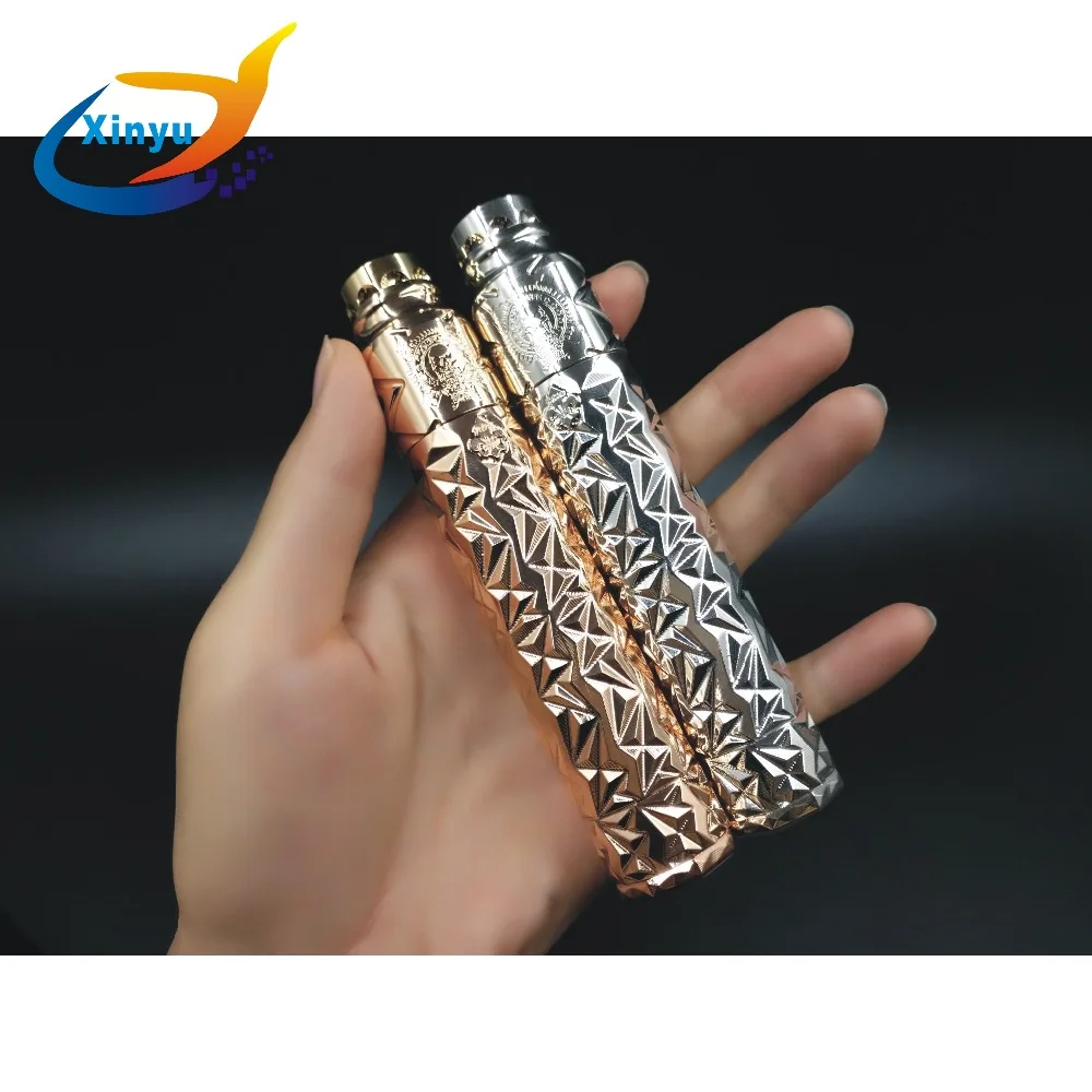 HOT AV Gram mod e cigarette brass Material Mechanical mod kit mech mod 18650 battery 510 wire with RDA atomizer 24mm diameter
HOT AV Gram mod e cigarette brass Material Mechanical mod kit mech mod 18650 battery 510 wire with RDA atomizer 24mm diameter