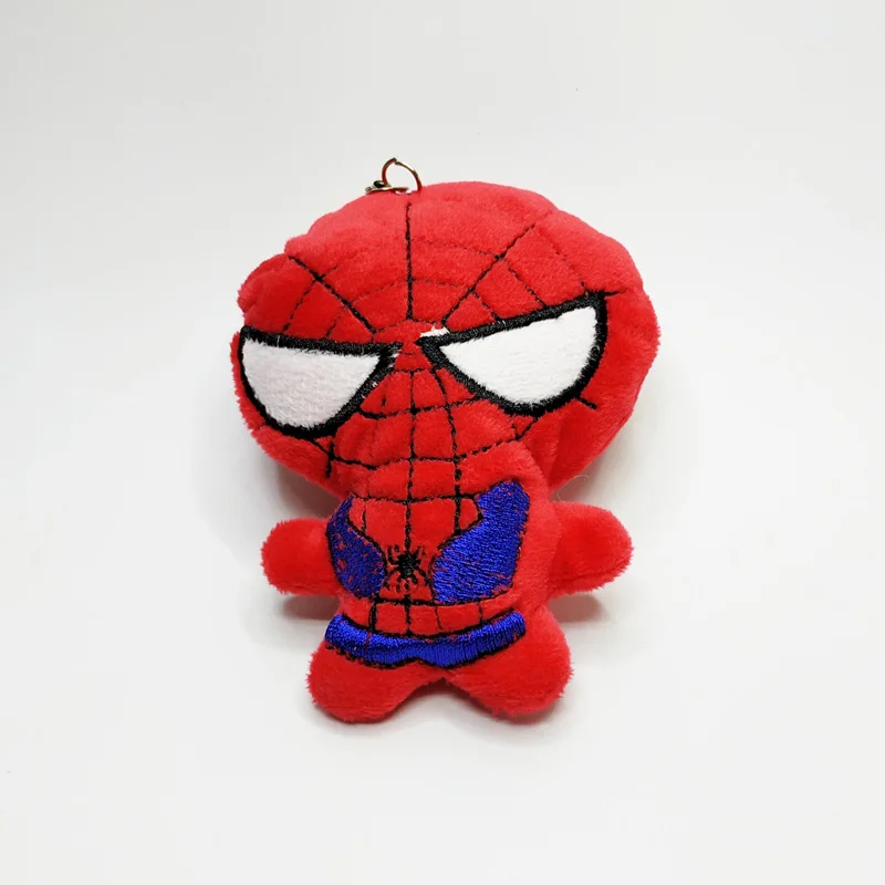 Plush Keychains Spiderman Plush Stuffed Toy String pendant rope plush DOLL toys decor Gift BAG Pendant 10CM
Plush Keychains Spiderman Plush Stuffed Toy String pendant rope plush DOLL toys decor Gift BAG Pendant 10CM