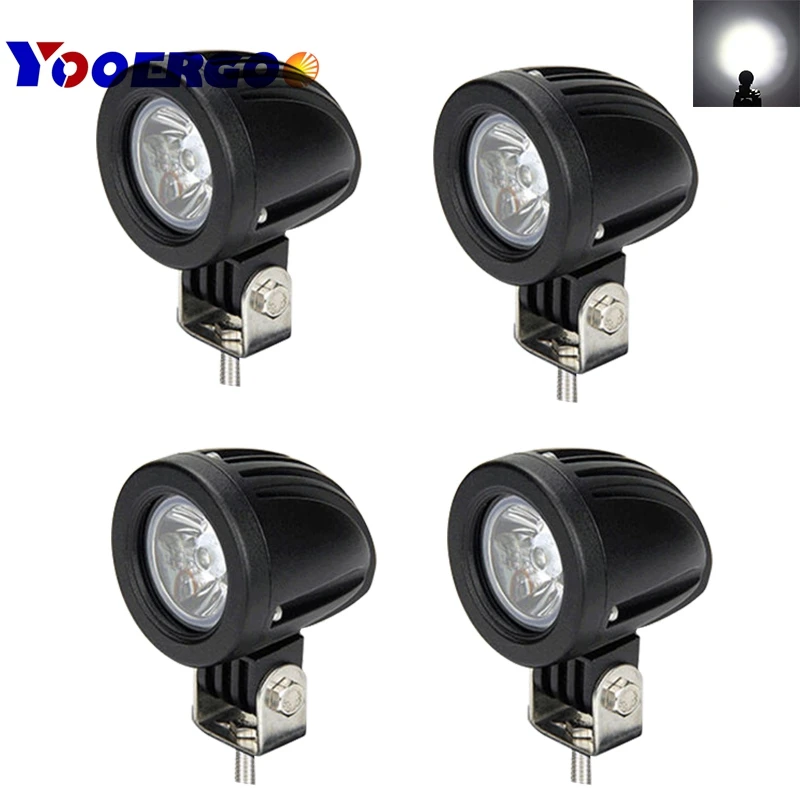 4pcs 10w Round LED Work Light Offroad Car Auto Truck ATV Motorcycle Trailer 4WD Pickup 4X4 12V 24V Headlight Driving Fog Lamp
4pcs 10w Round LED Work Light Offroad Car Auto Truck ATV Motorcycle Trailer 4WD Pickup 4X4 12V 24V Headlight Driving Fog Lamp