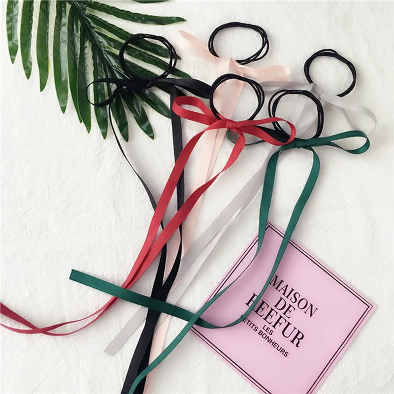 1pc Satin Ribbon Long Bow Hair Band Rope Scrunchie Ponytail Holder Hair Bands Accessories for women Hairstyle Girl Headbands
1pc Satin Ribbon Long Bow Hair Band Rope Scrunchie Ponytail Holder Hair Bands Accessories for women Hairstyle Girl Headbands