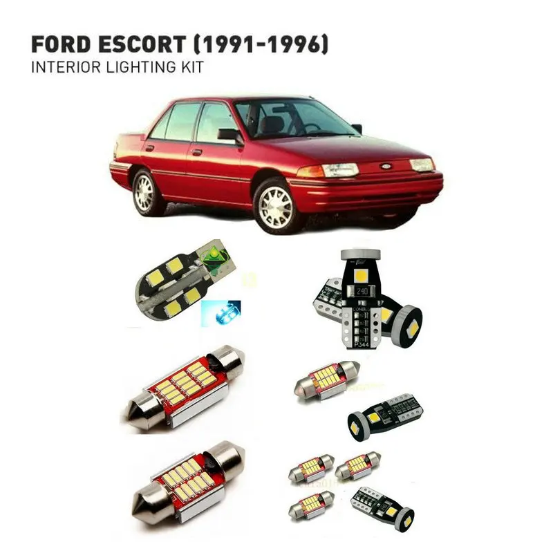 Led interior lights For Ford escort 1991-1996 8pc Led Lights For Cars lighting kit automotive bulbs Canbus
Led interior lights For Ford escort 1991-1996 8pc Led Lights For Cars lighting kit automotive bulbs Canbus