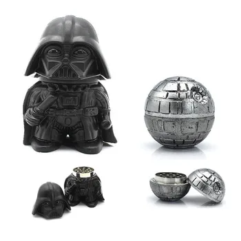 Star Wars Black Warrior Darth Vader / Death Star Metal Zinc Alloy Herb Weed Grinder Hand Tobacco Spice Crusher Smoking Tools
Star Wars Black Warrior Darth Vader / Death Star Metal Zinc Alloy Herb Weed Grinder Hand Tobacco Spice Crusher Smoking Tools