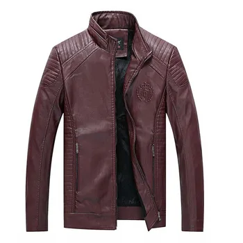 Autumn Winter Mens Leather Jacket Classic Motorcycle Biker Pu Leather Jackets Fur Coat Men Faux Leather Plus Size 5XL 6XL
Autumn Winter Mens Leather Jacket Classic Motorcycle Biker Pu Leather Jackets Fur Coat Men Faux Leather Plus Size 5XL 6XL