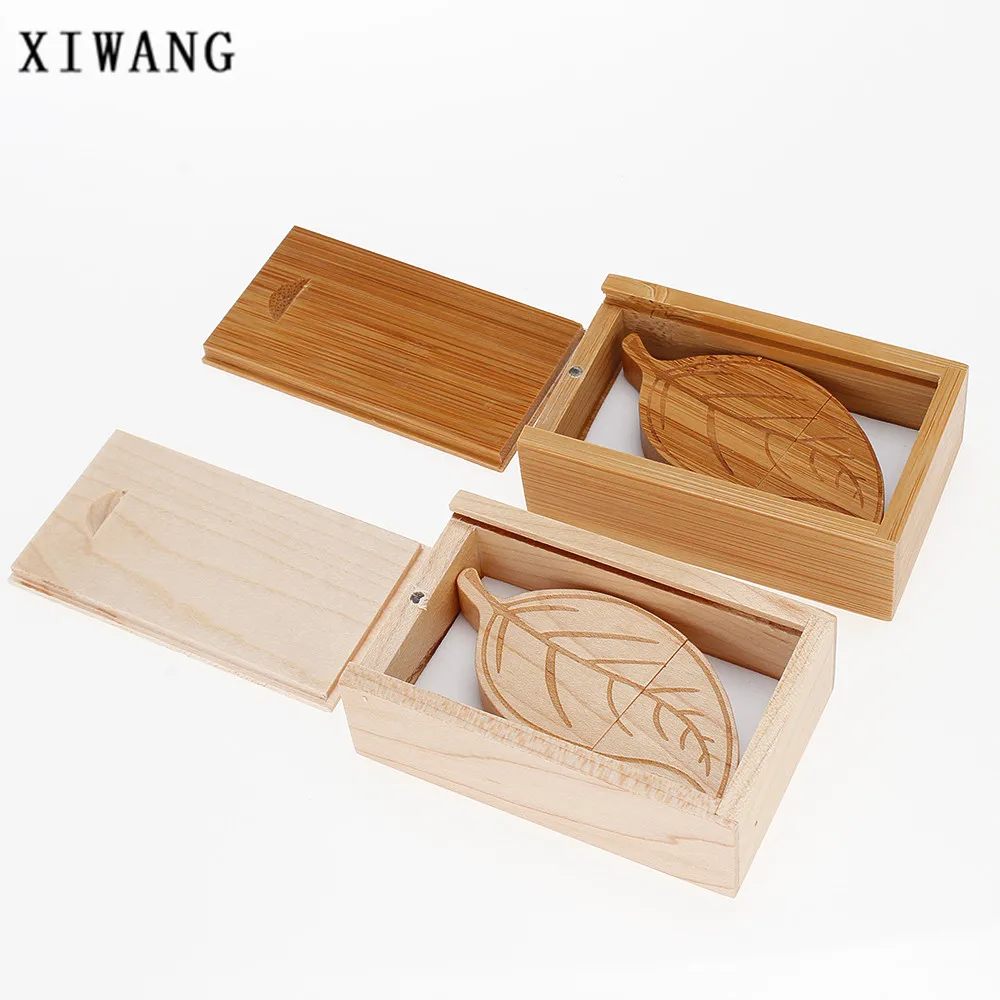 XIWANG natural wood bamboo leaves memory stick u disk + pendrive box 2.0 4G 8GB 16GB 32GB 64GB USB memory card pen wedding gift
XIWANG natural wood bamboo leaves memory stick u disk + pendrive box 2.0 4G 8GB 16GB 32GB 64GB USB memory card pen wedding gift