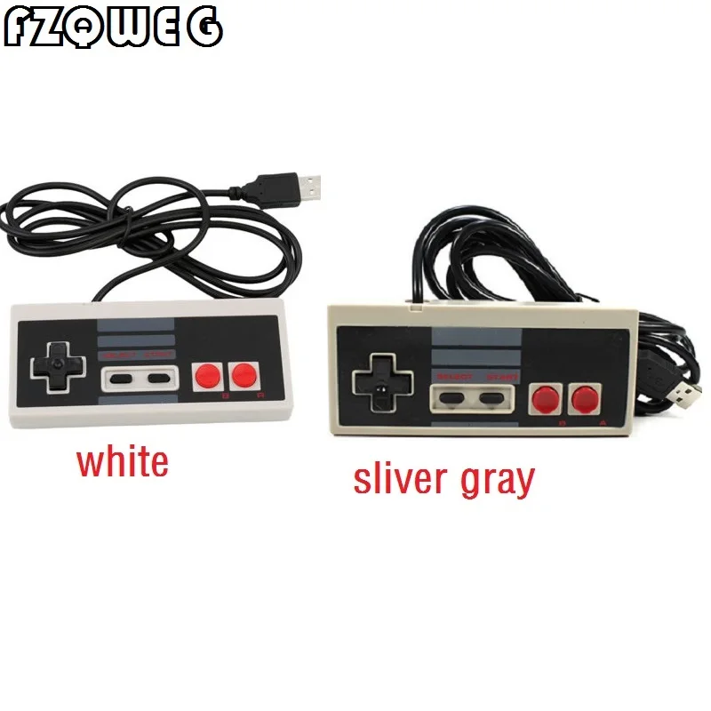 FZQWEG 1pcs Classic Wired USB Game Controller For Nintendo NES JoyStick For NES Controle For Windows PC for MAC Gamepad
FZQWEG 1pcs Classic Wired USB Game Controller For Nintendo NES JoyStick For NES Controle For Windows PC for MAC Gamepad