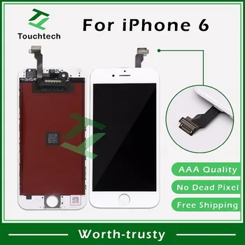 100PCS/LOT 4.7" White&Black iPhone 6 LCD for iPhone 6 Replacement Screen LCD No Dead Pixel Display with Touch Digitizer Assembly
100PCS/LOT 4.7" White&Black iPhone 6 LCD for iPhone 6 Replacement Screen LCD No Dead Pixel Display with Touch Digitizer Assembly