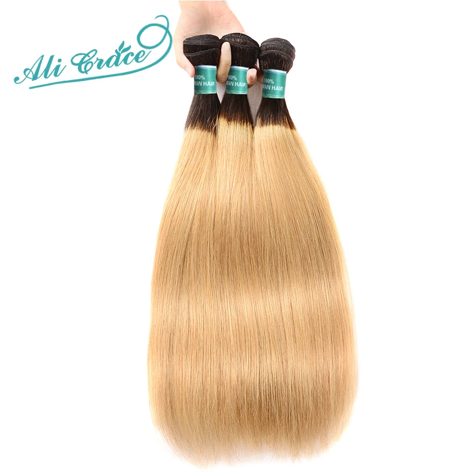 ALI GRACE Hair Brazilian 1/27 Straight Human Hair 3 Bundles Hair Extentions Ombre Color 10-26inch Remy Hair Free shipping
ALI GRACE Hair Brazilian 1/27 Straight Human Hair 3 Bundles Hair Extentions Ombre Color 10-26inch Remy Hair Free shipping
