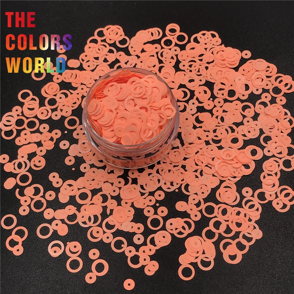 TCT-323 Hollow Ring Neon Bright Matte Colors 6MM Solvent Nail Glitter Decoration Body Art Tumblers Crafts Festival Accessories 
TCT-323 Hollow Ring Neon Bright Matte Colors 6MM Solvent Nail Glitter Decoration Body Art Tumblers Crafts Festival Accessories