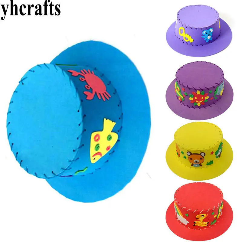 6PCS/LOT,DIY foam cartoon kids hat Create your own hats Early learning educational toys Kindergarten crafts Adult DIY
6PCS/LOT,DIY foam cartoon kids hat Create your own hats Early learning educational toys Kindergarten crafts Adult DIY