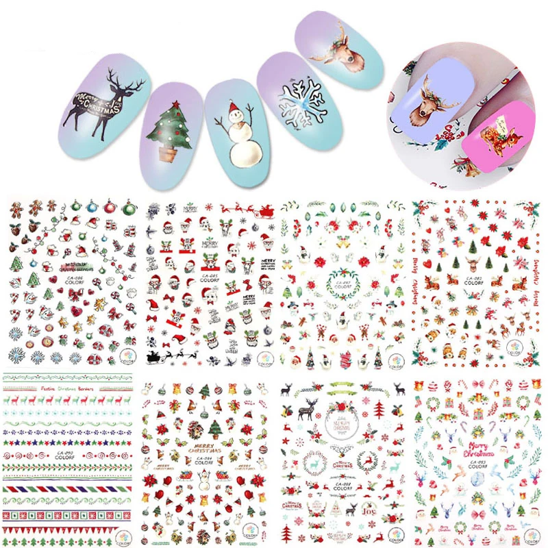 Christmas Design Colorful Fascinating Fruit Pattern Styles Water Transfer Foils Nail Art Stickers 3D Decals Tool
Christmas Design Colorful Fascinating Fruit Pattern Styles Water Transfer Foils Nail Art Stickers 3D Decals Tool