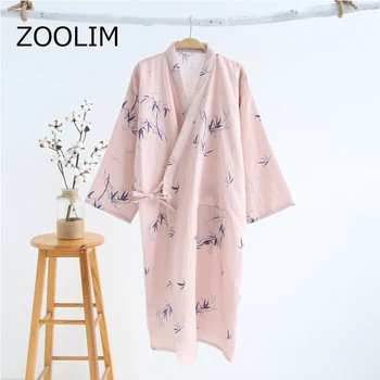 ZOOLIM 100% Cotton Thin Kimono Robes Women Bath Gown Bathrobes Bathrobe Bath Gown Women SPA Japanese Yukata Kimono Robe 
ZOOLIM 100% Cotton Thin Kimono Robes Women Bath Gown Bathrobes Bathrobe Bath Gown Women SPA Japanese Yukata Kimono Robe