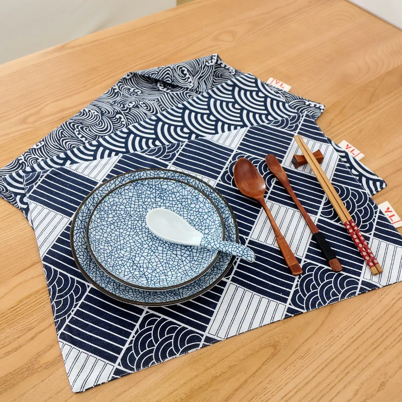 Japanese style dark blue western food cushion food photography background cloth napkin baking props plaid cloth art tablecloth
Japanese style dark blue western food cushion food photography background cloth napkin baking props plaid cloth art tablecloth