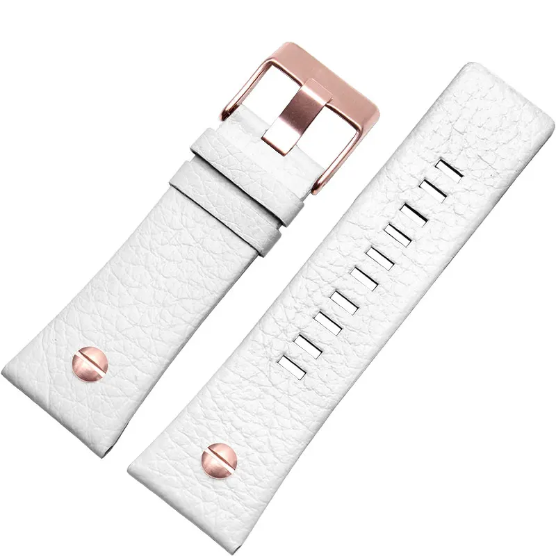 Diesel, genuine belt 22/24 / 26/28mm /DZ7313/DZ7322/DZ7257 gift, watch band, rose gold button, white watch strap, no postage.
Diesel, genuine belt 22/24 / 26/28mm /DZ7313/DZ7322/DZ7257 gift, watch band, rose gold button, white watch strap, no postage.