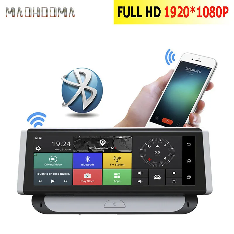 MaoHooMa Car DVR 2 in 1 Mirror Dash cam 8" 4G 3G Car GPS dvr Camera ROM 16GB RAM1GB Video Recorder Android car navigation radio
MaoHooMa Car DVR 2 in 1 Mirror Dash cam 8" 4G 3G Car GPS dvr Camera ROM 16GB RAM1GB Video Recorder Android car navigation radio