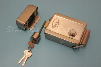 Metal Case Electroplated Rim Lock Electric Motor Lock, Door Machinery Lock security Access Control system and door locker system
Metal Case Electroplated Rim Lock Electric Motor Lock, Door Machinery Lock security Access Control system and door locker system