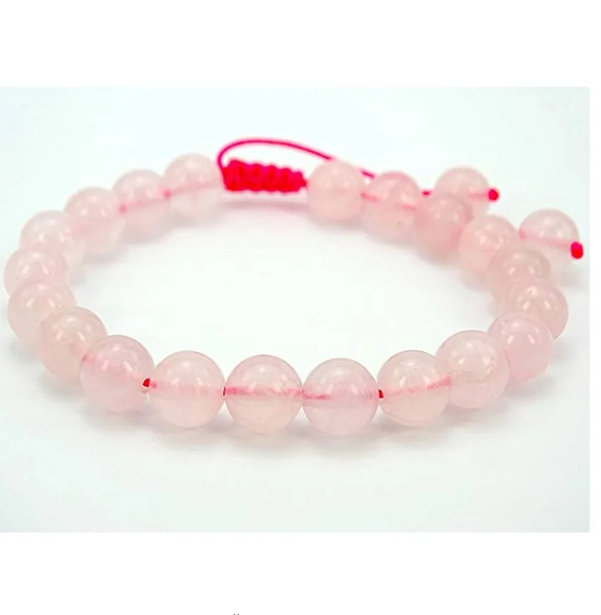 FYJS Unique Handmade 8 mm Round Beads Natural Rose Pink Quartz Bracelet For Elegant Women Jewelry
FYJS Unique Handmade 8 mm Round Beads Natural Rose Pink Quartz Bracelet For Elegant Women Jewelry
