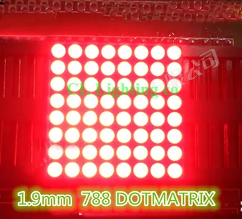 Hot sale 8x8 8*8 Mini Dot Matrix LED Display Red Common Anode Digital Tube 16-pin 20mmx20mm 1.9mm DIY Electronic Kit
Hot sale 8x8 8*8 Mini Dot Matrix LED Display Red Common Anode Digital Tube 16-pin 20mmx20mm 1.9mm DIY Electronic Kit