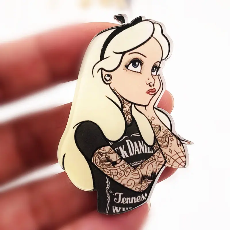 1pcs Cartoon Icons Cool Girl princess Icons Badge on Backpack Brooch Pins For Clothes Acrylic Badges for women girls gift
1pcs Cartoon Icons Cool Girl princess Icons Badge on Backpack Brooch Pins For Clothes Acrylic Badges for women girls gift