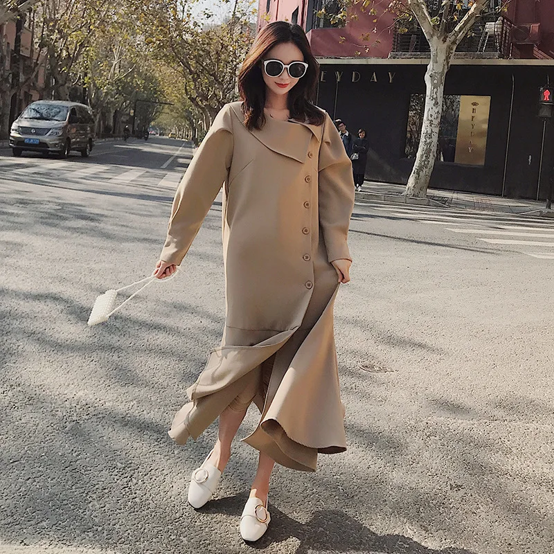 LANMREM 2019 Korea New Spring Fashion Women Clothing Single-breasted Dress Irregular Ruffles Hemline Dress Female Vestido ZA5080
LANMREM 2019 Korea New Spring Fashion Women Clothing Single-breasted Dress Irregular Ruffles Hemline Dress Female Vestido ZA5080