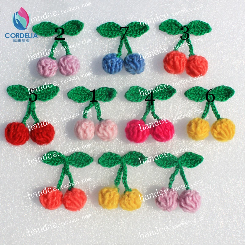 2016 new arrival fashion 6 pcs guangzhou high quality fabric crochet flower as clothes patches for decoration colored berries
2016 new arrival fashion 6 pcs guangzhou high quality fabric crochet flower as clothes patches for decoration colored berries