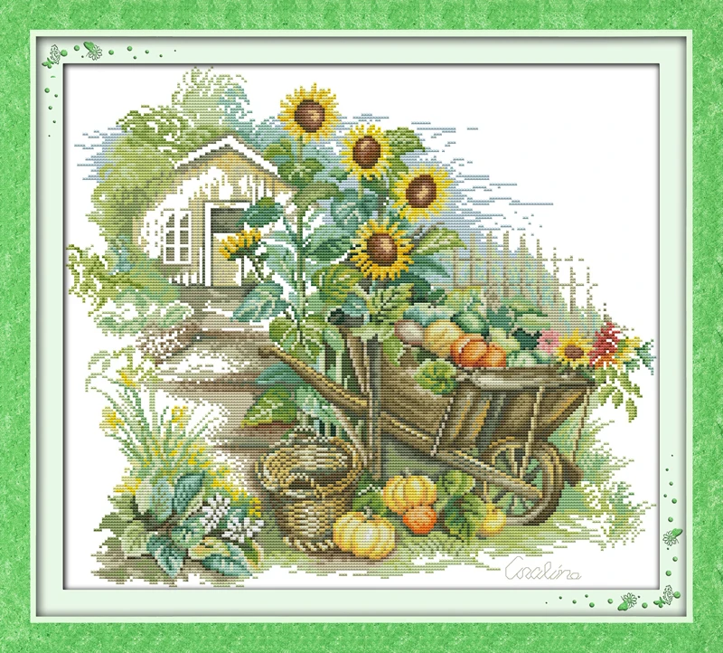 Little float(4) cross stitch kit sunflower fruit 14ct 11ct count printed canvas stitching embroidery DIY handmade needlework
Little float(4) cross stitch kit sunflower fruit 14ct 11ct count printed canvas stitching embroidery DIY handmade needlework