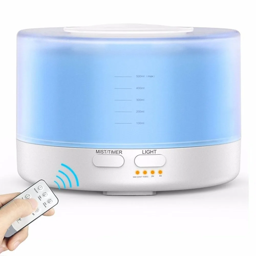 700ML Remote Control Ultrasonic Oil Diffuser Air Humidifier Aroma Lamp Aromatherapy Electric Mist Maker for Home Office
700ML Remote Control Ultrasonic Oil Diffuser Air Humidifier Aroma Lamp Aromatherapy Electric Mist Maker for Home Office