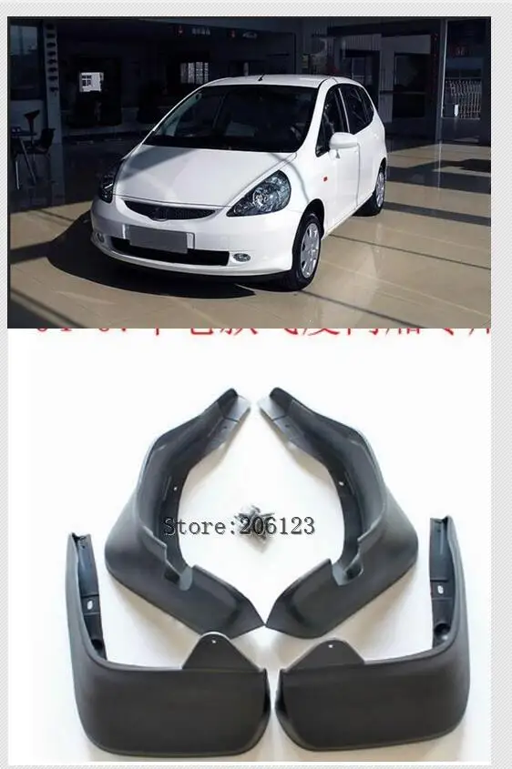 Set Molded Mud Flaps For Honda Fit Jazz Hatchback 2006 2007 2008 Mudflaps Splash Guards Front Rear Mud Flap Mudguards Fender
Set Molded Mud Flaps For Honda Fit Jazz Hatchback 2006 2007 2008 Mudflaps Splash Guards Front Rear Mud Flap Mudguards Fender