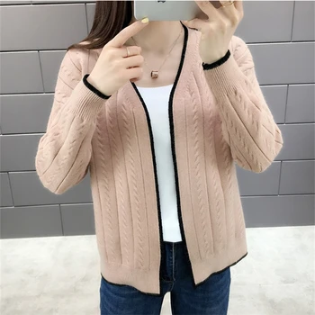 Fashion Cardigan Women knitted Sweater 2020 Spring Autumn New Long Sleeve Casual Knit Sweater Cardigans Women Tops Loose Jacket
Fashion Cardigan Women knitted Sweater 2020 Spring Autumn New Long Sleeve Casual Knit Sweater Cardigans Women Tops Loose Jacket