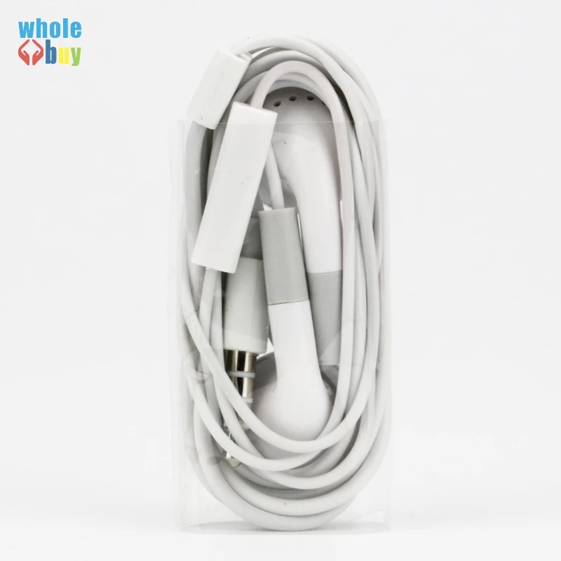 100pcs/lot Fashion 3.5mm White Earphones Headset with Mic Handsfree for IPod IPhone 3G 3GS 4 4G 4S Mobile Phone Wholesale
100pcs/lot Fashion 3.5mm White Earphones Headset with Mic Handsfree for IPod IPhone 3G 3GS 4 4G 4S Mobile Phone Wholesale