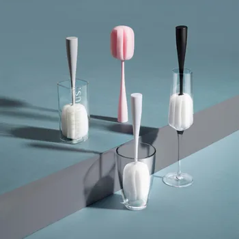 4 Color Sponge Cup Brush Vertical Glass Cleaning Brush Long Handle Bottle Sponge Brush Cup Teapot Washer Kitchen Cleaning Tool
4 Color Sponge Cup Brush Vertical Glass Cleaning Brush Long Handle Bottle Sponge Brush Cup Teapot Washer Kitchen Cleaning Tool