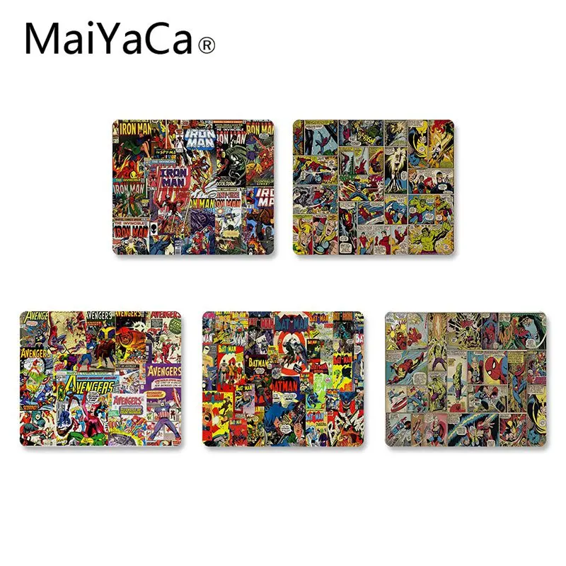 MaiYaCa Hot Sales Avengers Marvel Comics small Gaming MousePads desk mat DIY Design gaming Mouse pad Rug For PC Laptop Notebook
MaiYaCa Hot Sales Avengers Marvel Comics small Gaming MousePads desk mat DIY Design gaming Mouse pad Rug For PC Laptop Notebook