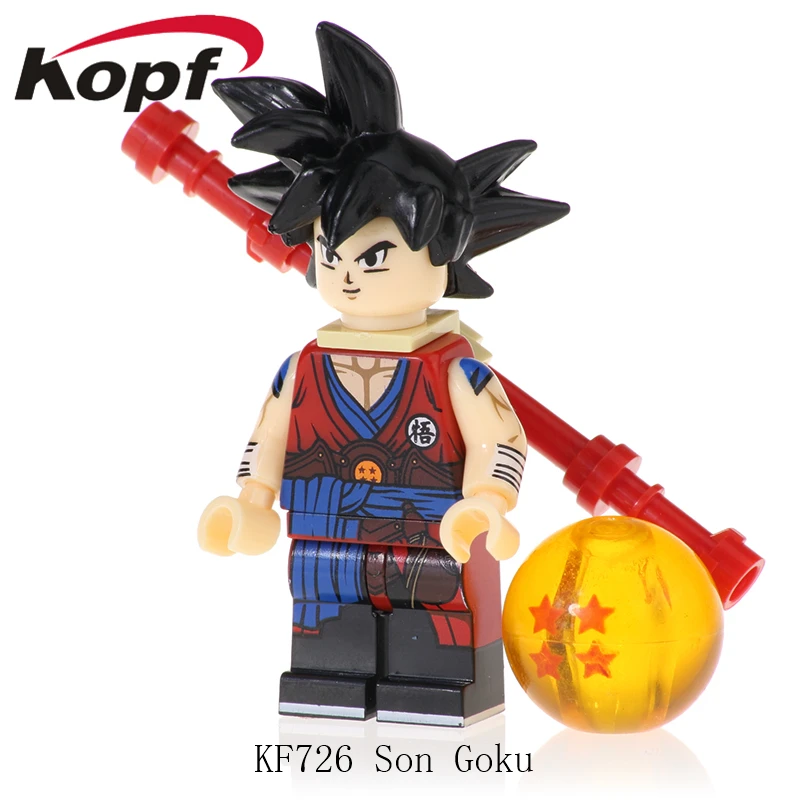 Single Sale Legoings Dragon Ball Z Gogeta Son Gohan Mira Vegetto Building Blocks Action Figures Gift Toys For Children KF726
Single Sale Legoings Dragon Ball Z Gogeta Son Gohan Mira Vegetto Building Blocks Action Figures Gift Toys For Children KF726