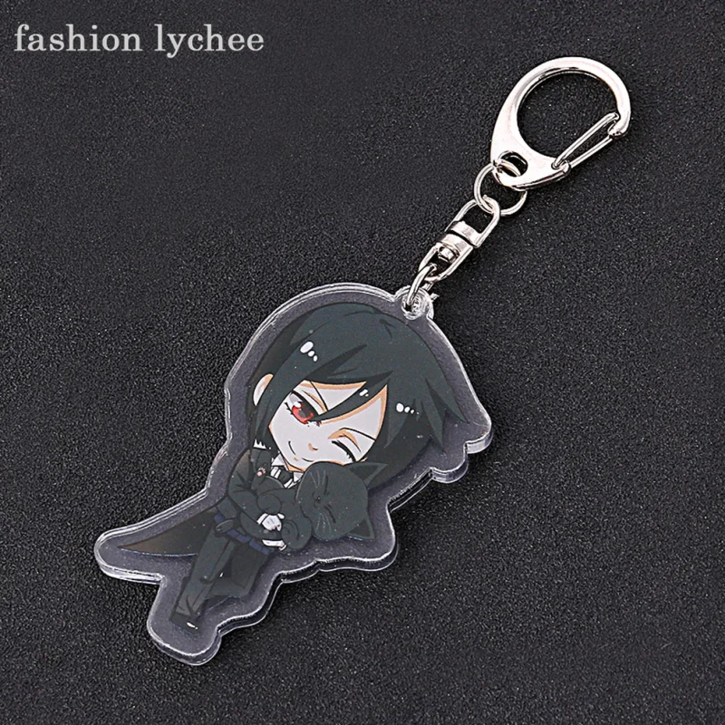 fashion lychee Anime Cartoon Black Butler Acrylic keychain Cute Character Figure Keyring Charm Gift For Children
fashion lychee Anime Cartoon Black Butler Acrylic keychain Cute Character Figure Keyring Charm Gift For Children