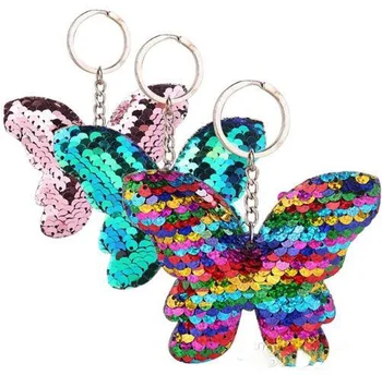 New Beautiful Butterfly Keychain Glitter Sequins Key Chain Gift for Women Girl Llaveros Mujer Car Bag Accessories Key Ring size
New Beautiful Butterfly Keychain Glitter Sequins Key Chain Gift for Women Girl Llaveros Mujer Car Bag Accessories Key Ring size