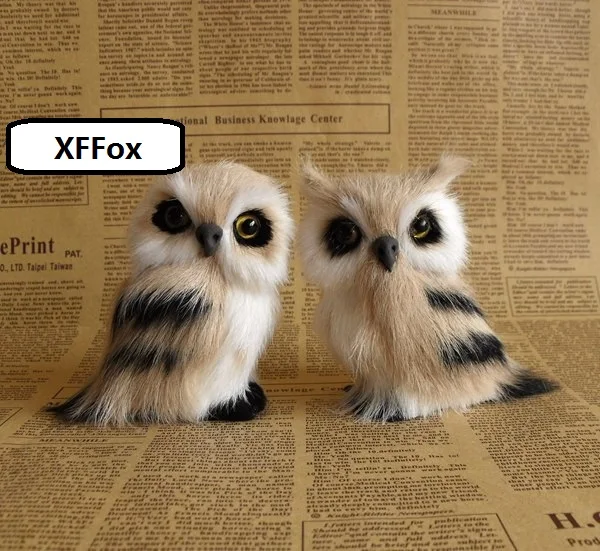 a pair of cute simulation owl models polyethylene&fur real life yellow owl dolls gift about 9-10cm xf1006
a pair of cute simulation owl models polyethylene&fur real life yellow owl dolls gift about 9-10cm xf1006