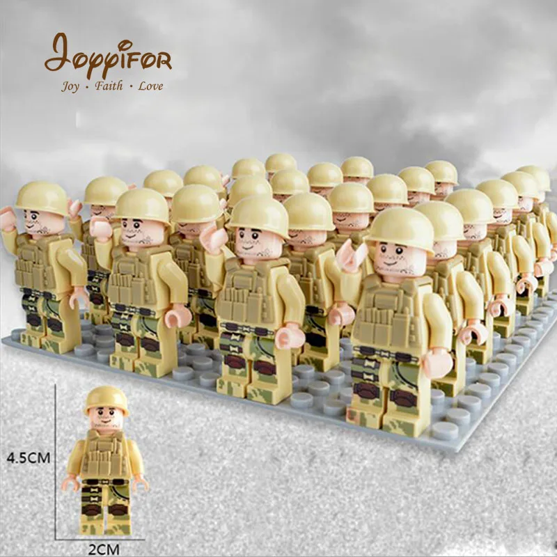 Joyyifor Air force Navy Army Building Blocks Compatible with LegoINGlys 1 Minifigure Action Toys Assemble Educational Toys Gift
Joyyifor Air force Navy Army Building Blocks Compatible with LegoINGlys 1 Minifigure Action Toys Assemble Educational Toys Gift