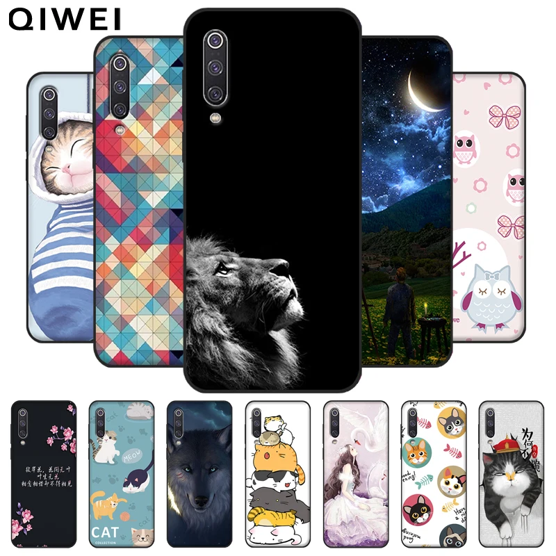 

Case For Xiaomi Mi A3 Cases Mi A3 Lite Cute Printed Soft silicone TPU Back Cover For Xiaomi Mi A3Lite A 3 MiA3 Phone Cases Shell