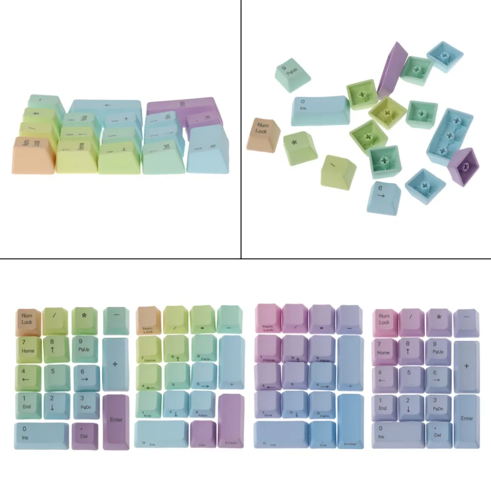 OPEN-SMART Durable 17 Keys Side Top Printed PBT Keycap Thickness For Mechanical Keyboard MX Switches Numpad
OPEN-SMART Durable 17 Keys Side Top Printed PBT Keycap Thickness For Mechanical Keyboard MX Switches Numpad