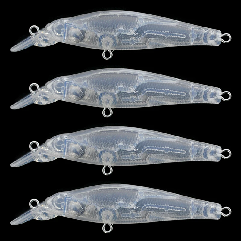Minnow Fishing Lure Blanks 10pcs/lot 8.8cm 7g Unpainted Minnow Lure Bodies Plastic Clear DIY Hard Lure Artificial Bait
Minnow Fishing Lure Blanks 10pcs/lot 8.8cm 7g Unpainted Minnow Lure Bodies Plastic Clear DIY Hard Lure Artificial Bait